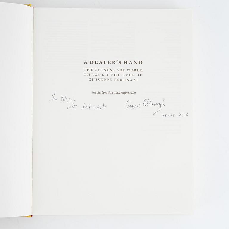 Bok, " A dealers hand" The Chinese Art World through the eyes of Guiseppe Exkenazi, London. 2012.
