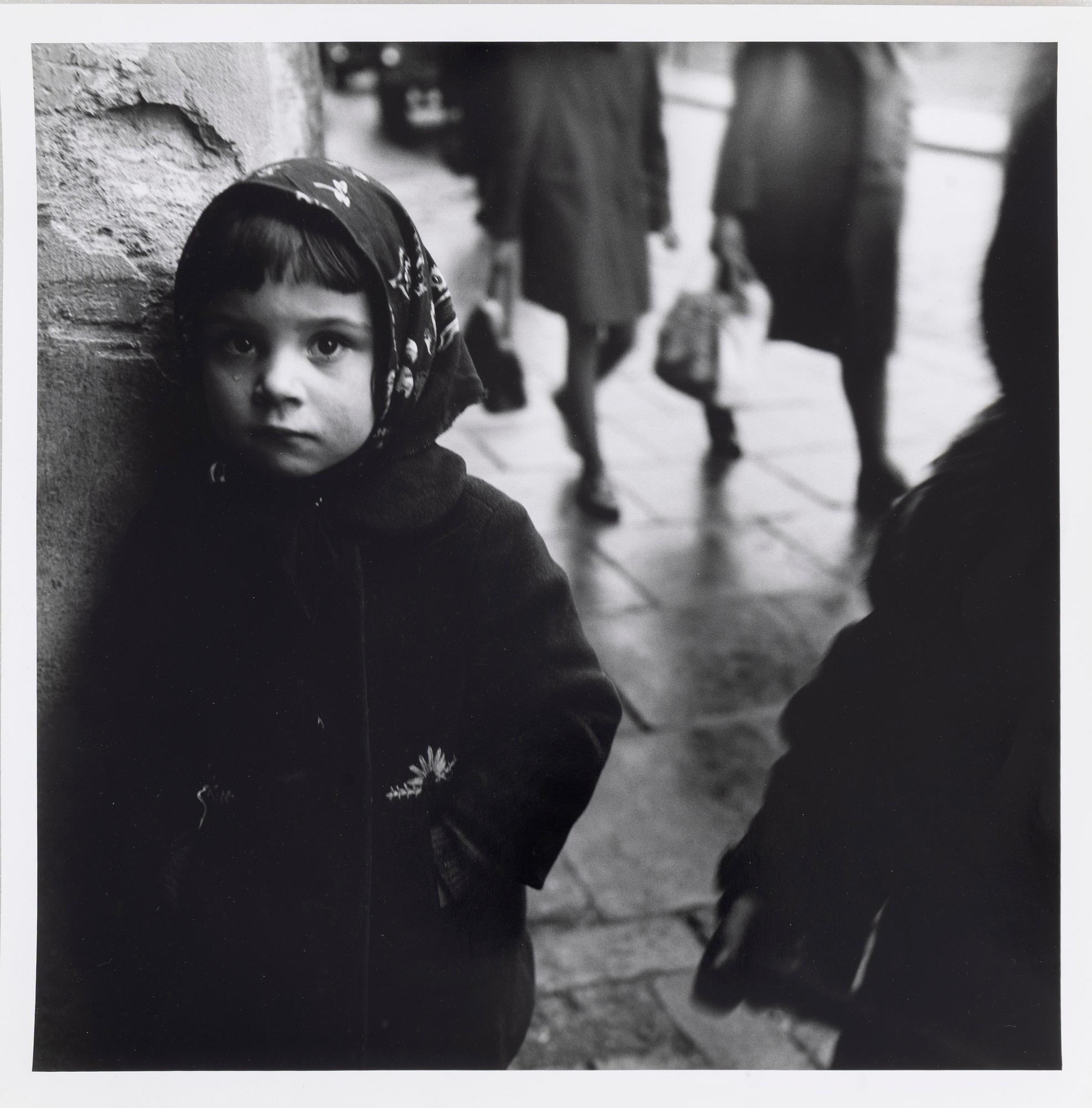 Antanas Sutkus, "A Tear, Vilnius, 1963".