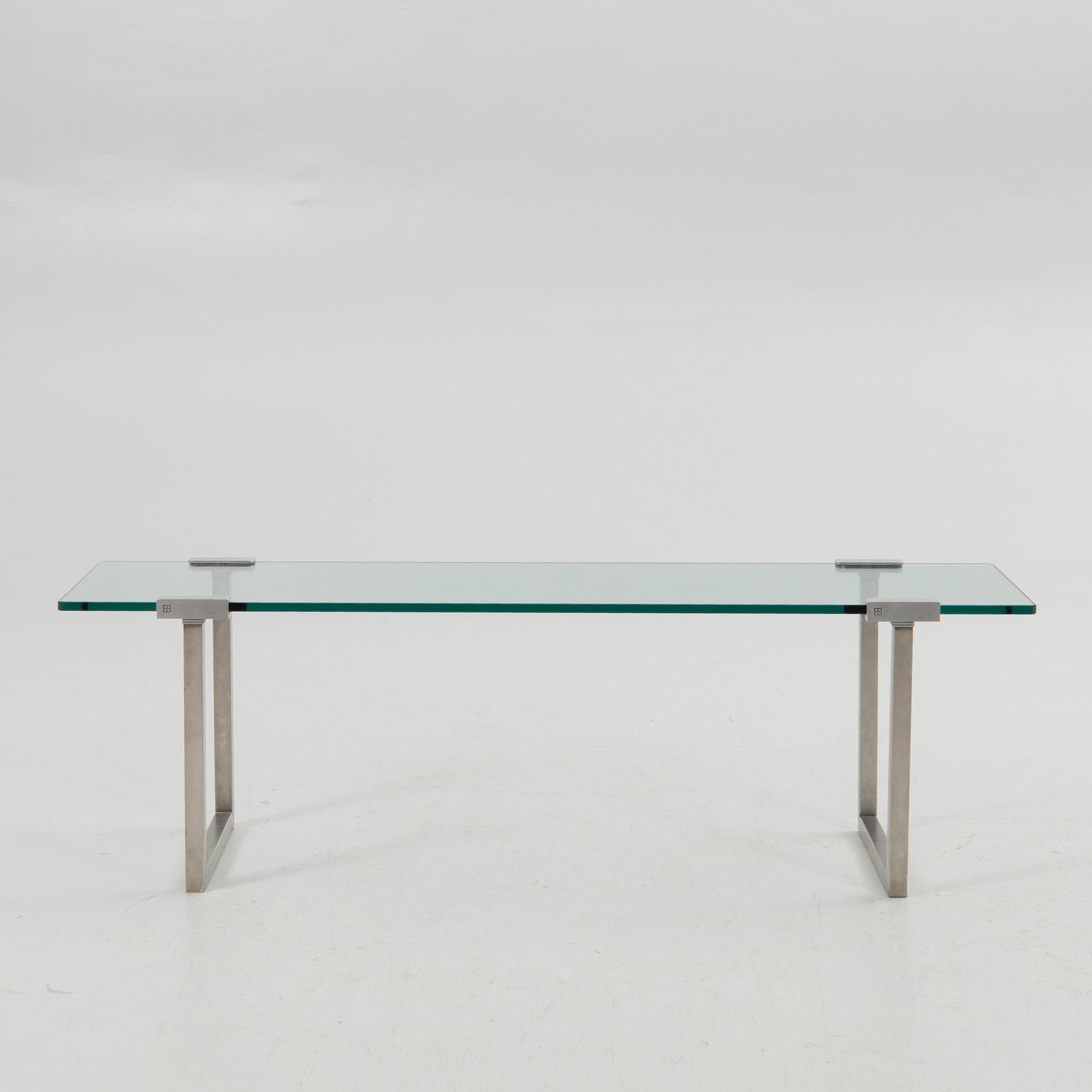 Peter Ghyczy, coffee table, later part of the 20th century.