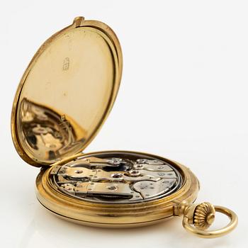 Fickur, repeter, savonett, 52,5 mm.