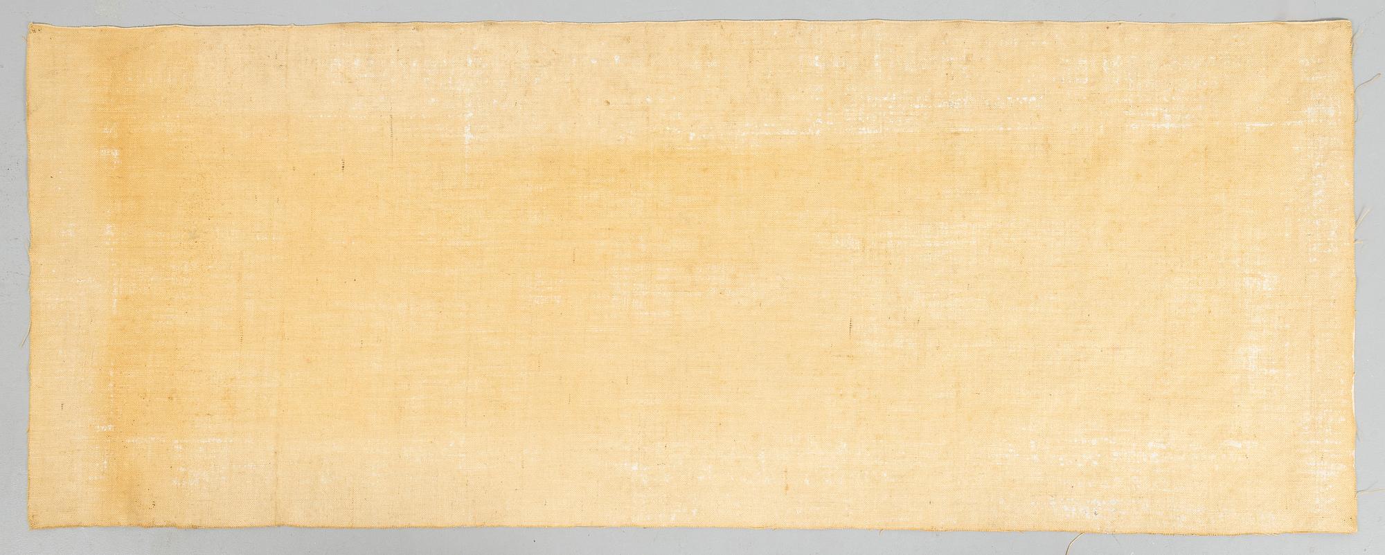 Textile painting, Southern Sweden, probably 19th century, dated 1827?.