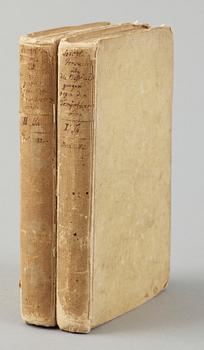 BOK, 2 vol,"Versuch über... Beschuldigungen welche dem Tempelherrenorden..." av Friedrich Nicolai, Berlin & Stettin 1782.