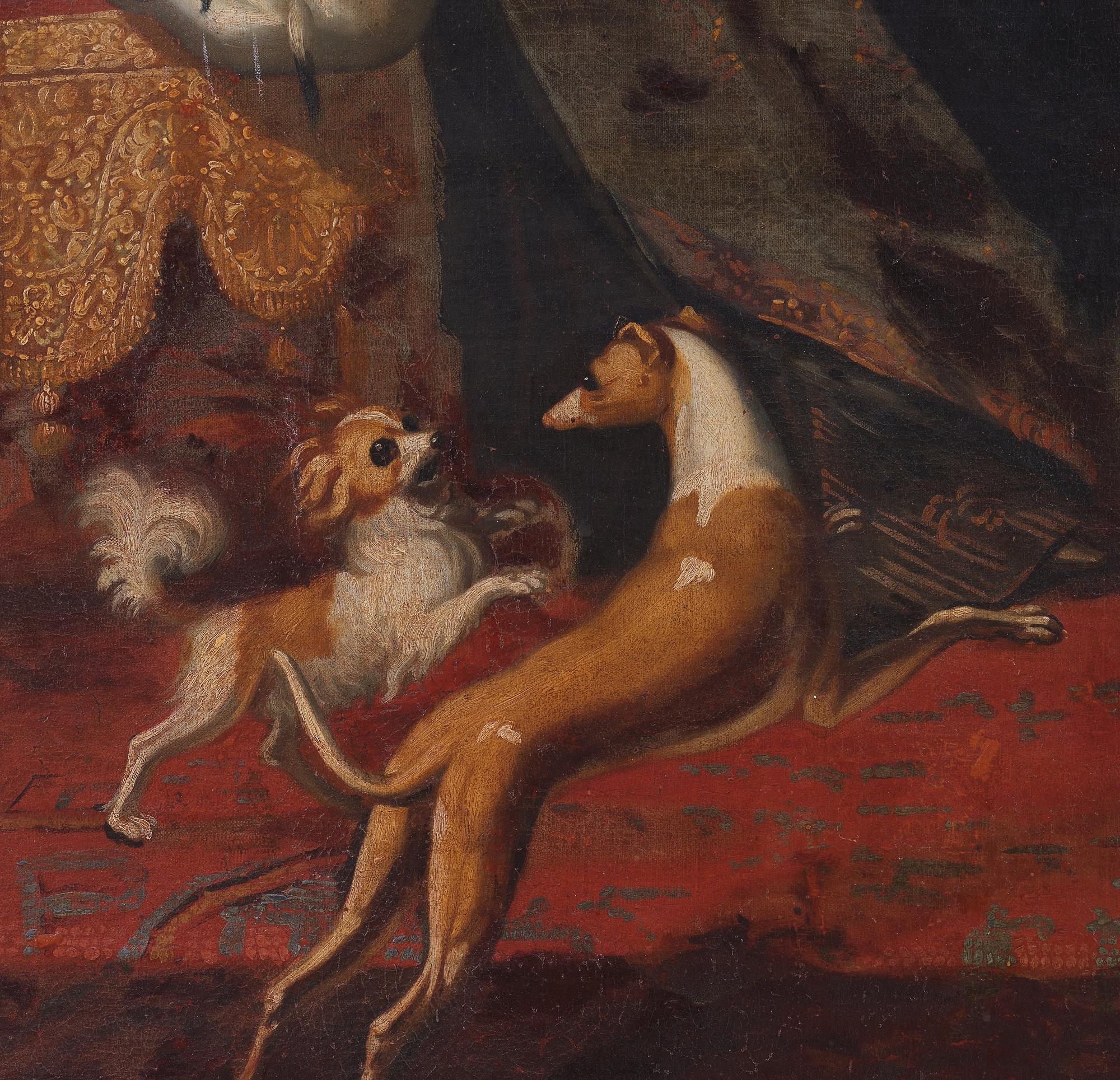 David Klöcker Ehrenstrahl Hans ateljé, Karl XI med familj.
