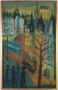 Eskil Nordell, City view, Stockholm.