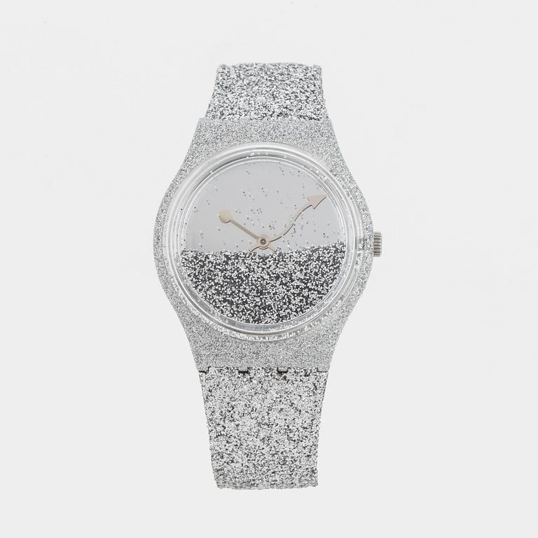 SWATCH, Christmas Specials, Mille Stelle, wristwatch, 33.9 mm.