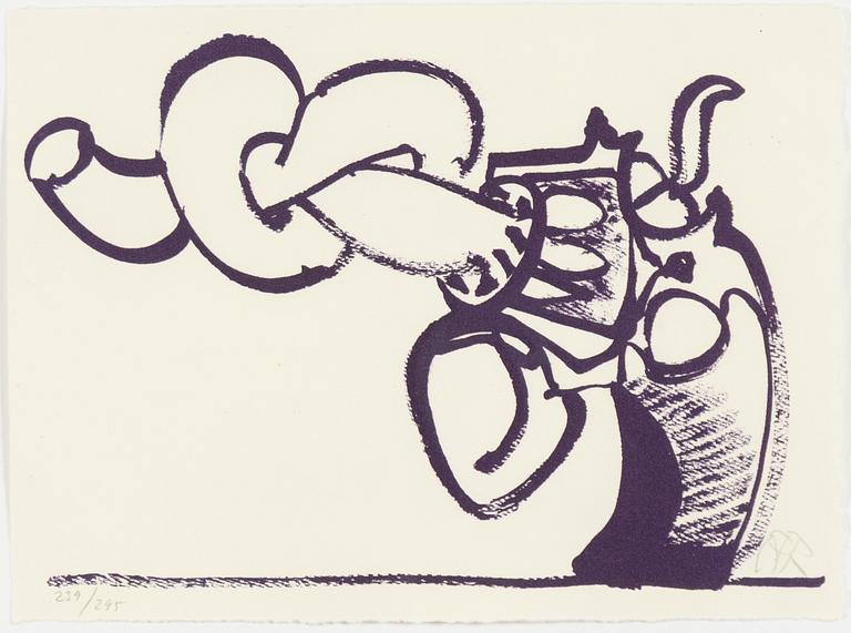 Carl Fredrik Reuterswärd, "Non violence".