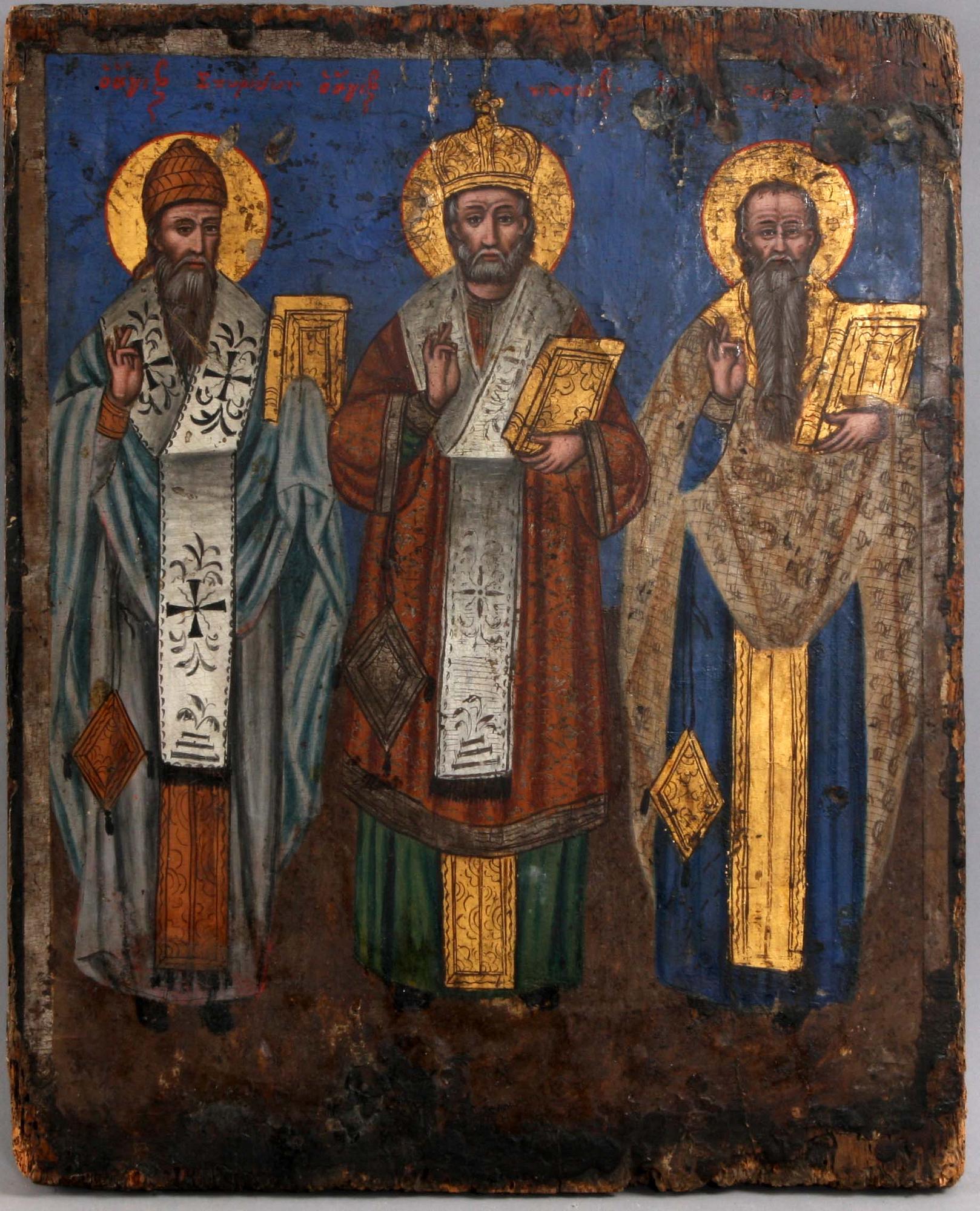 IKON, grekisk-ortodox, 1800-tal.
