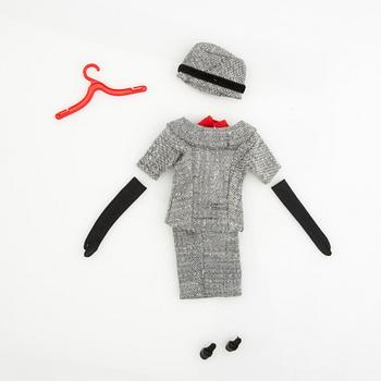 Barbie clothes 4 sets. Vintage including "Fashion Editor" Mattel 1965. "Stormy Weather" Mattel 1963-64.
