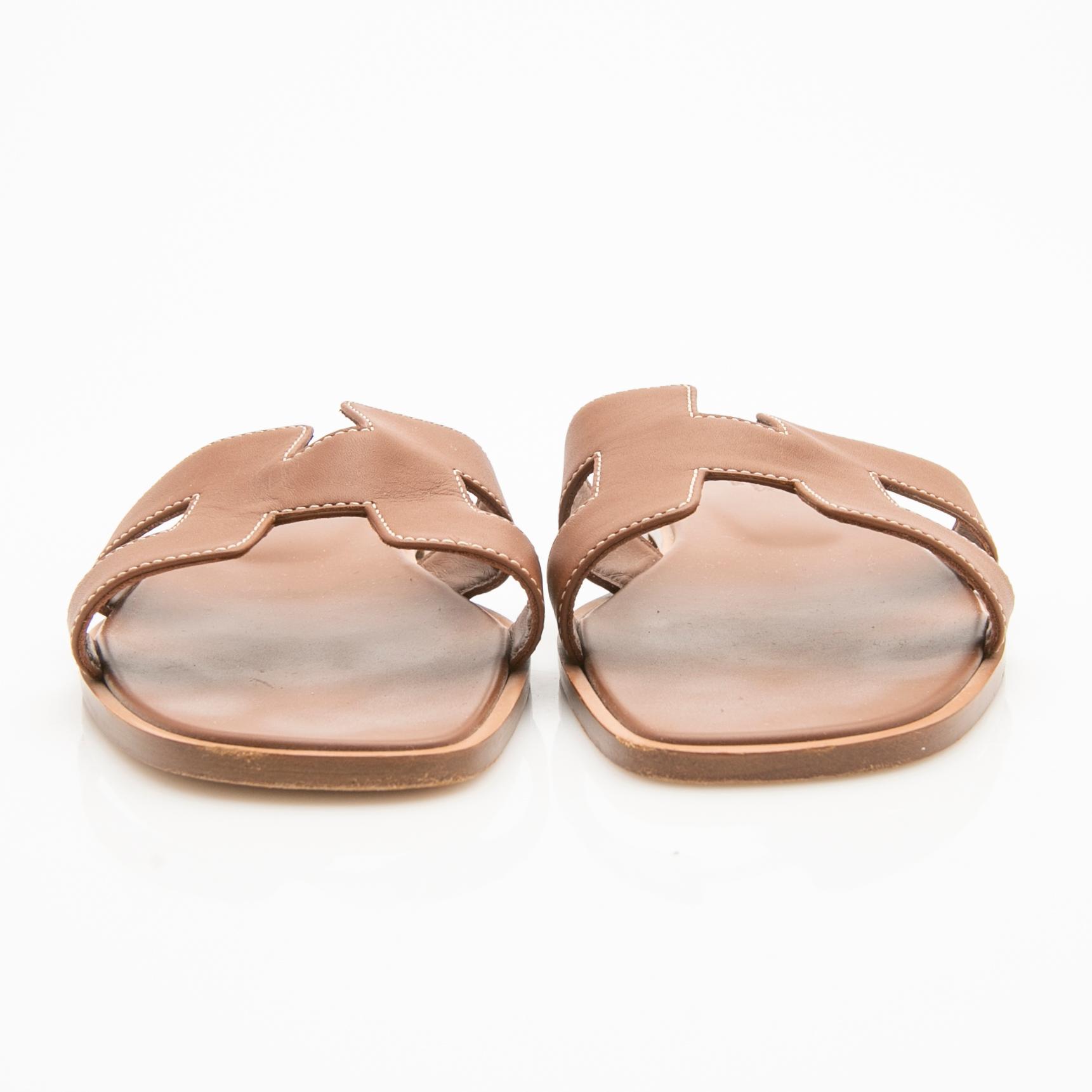 Hermès, Sandals, “H”, size 40 1/2.