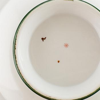 DESSERTSERVIS, 49 delar, porslin. Okänd formgivare, 1900-tal.