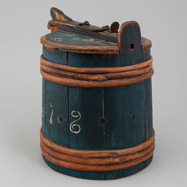 STÅNKA, allmoge, Hälsingland, märkt HKHD 1878.