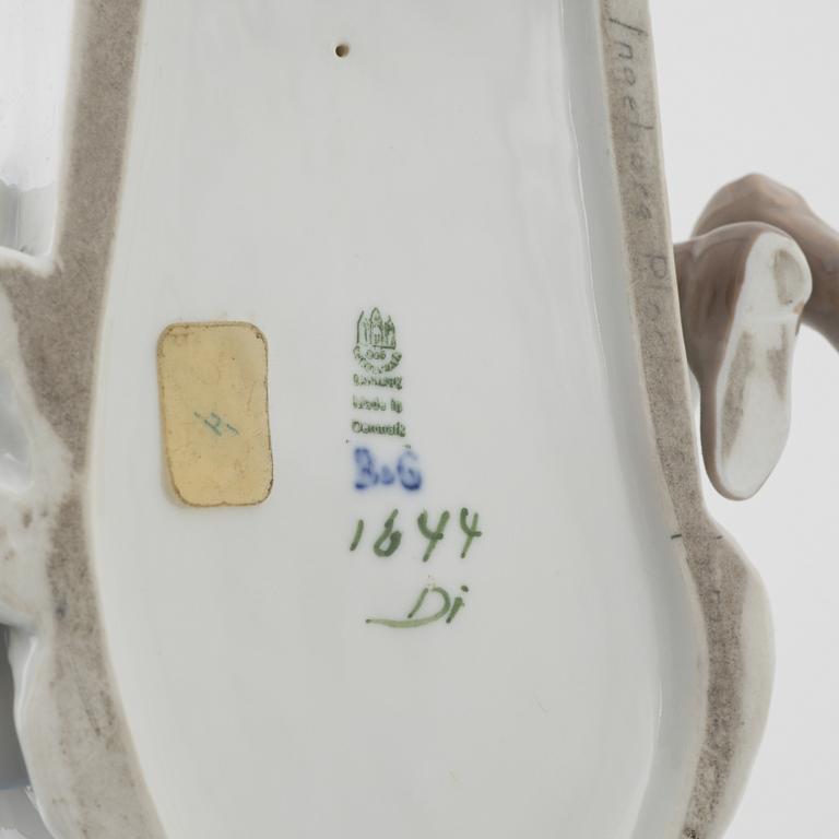 Figuriner, 4 st, porslin, Bing & Grøndahl, Danmark.