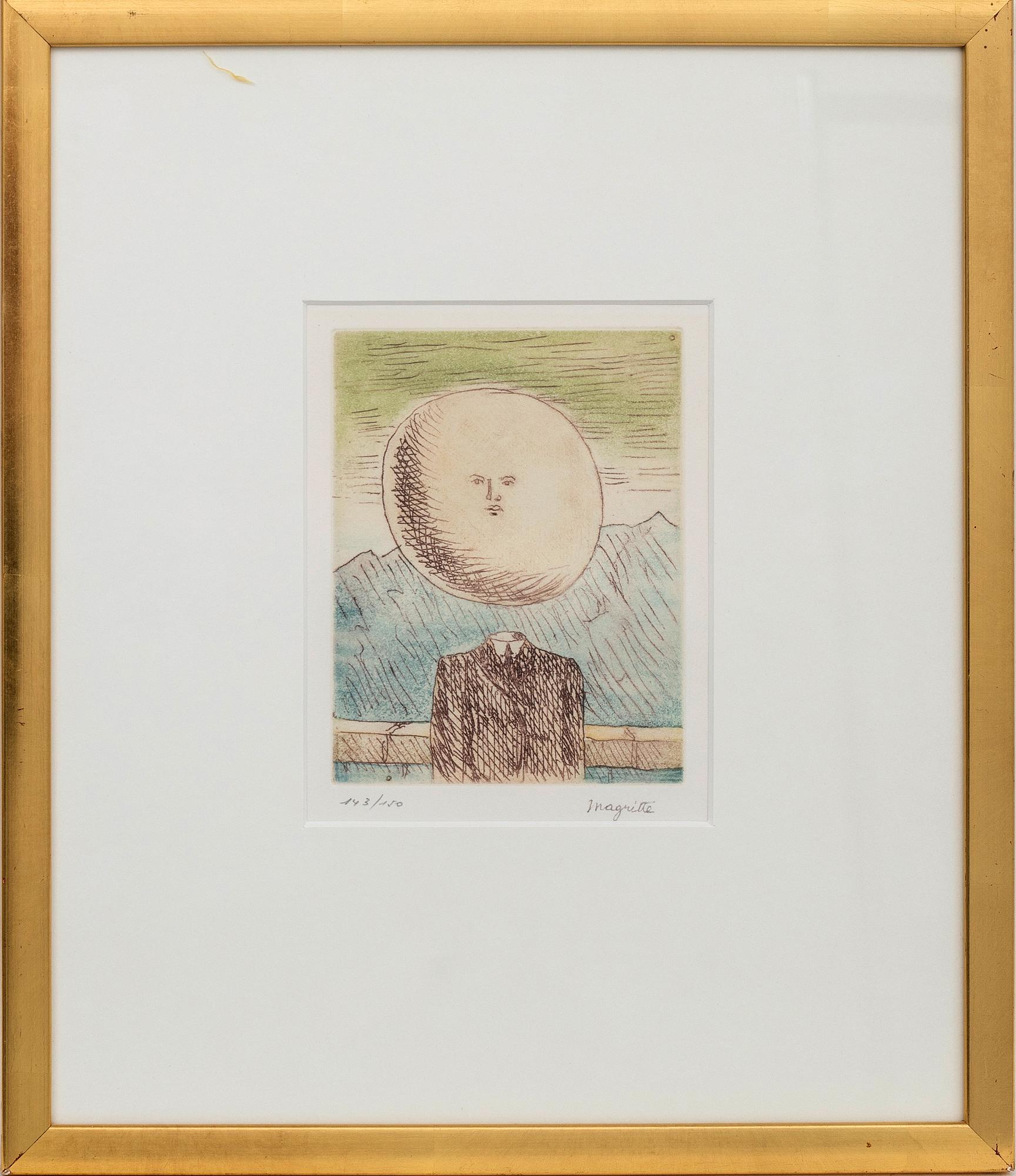 René Magritte, after, ”L’art de vivre”.