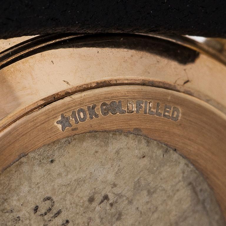 Girard Perregaux, rannekello, 32,5 mm, kullattu, automaattinen, pleksilasi.