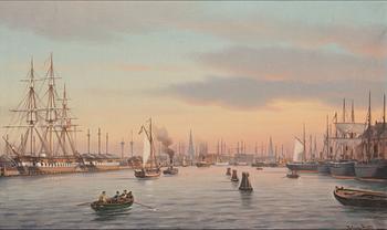 Johan Jens Neumann, Harbour view.