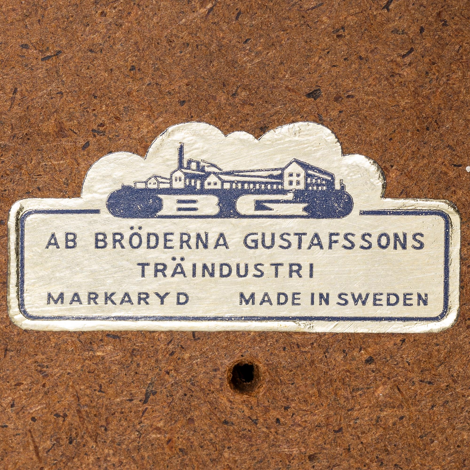 Desk, AB Bröderna Gustafssons Träindustri, Markaryd, 1950s.