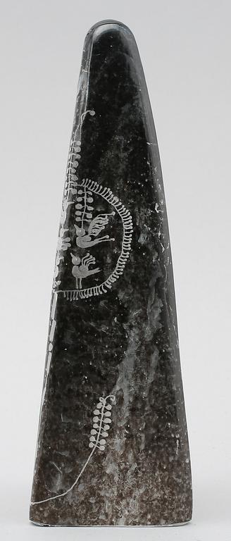 SKULPTUR, glas, Göran Wärff, Kosta Boda, signerad.