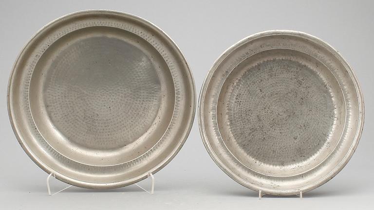FAT, 4 st, tenn, bla Västerås, 1700/1800-tal.