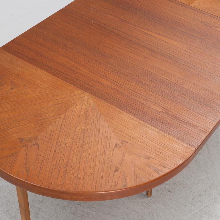 David Rosén, dining table, "Futura", for Nordiska Kompaniet, 1950s.
