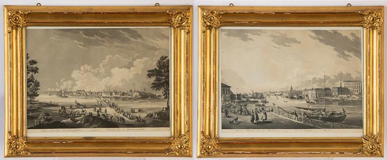 Johan Fredrik Martin, aquatint etchings, 2.