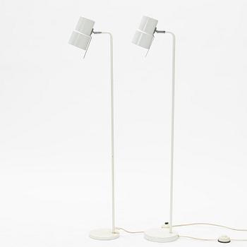 Hans-Agne Jakobsson, golvlampor, ett par, modell G154, Hans-Agne Jakobsson AB, Markaryd, 1960/70-tal.