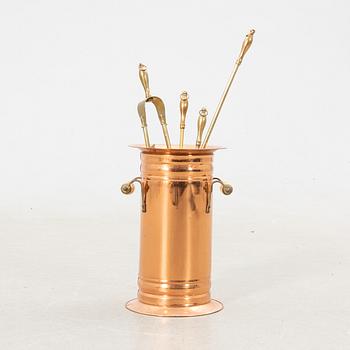 Brass utensils 6 pcs first half of the 20th century.