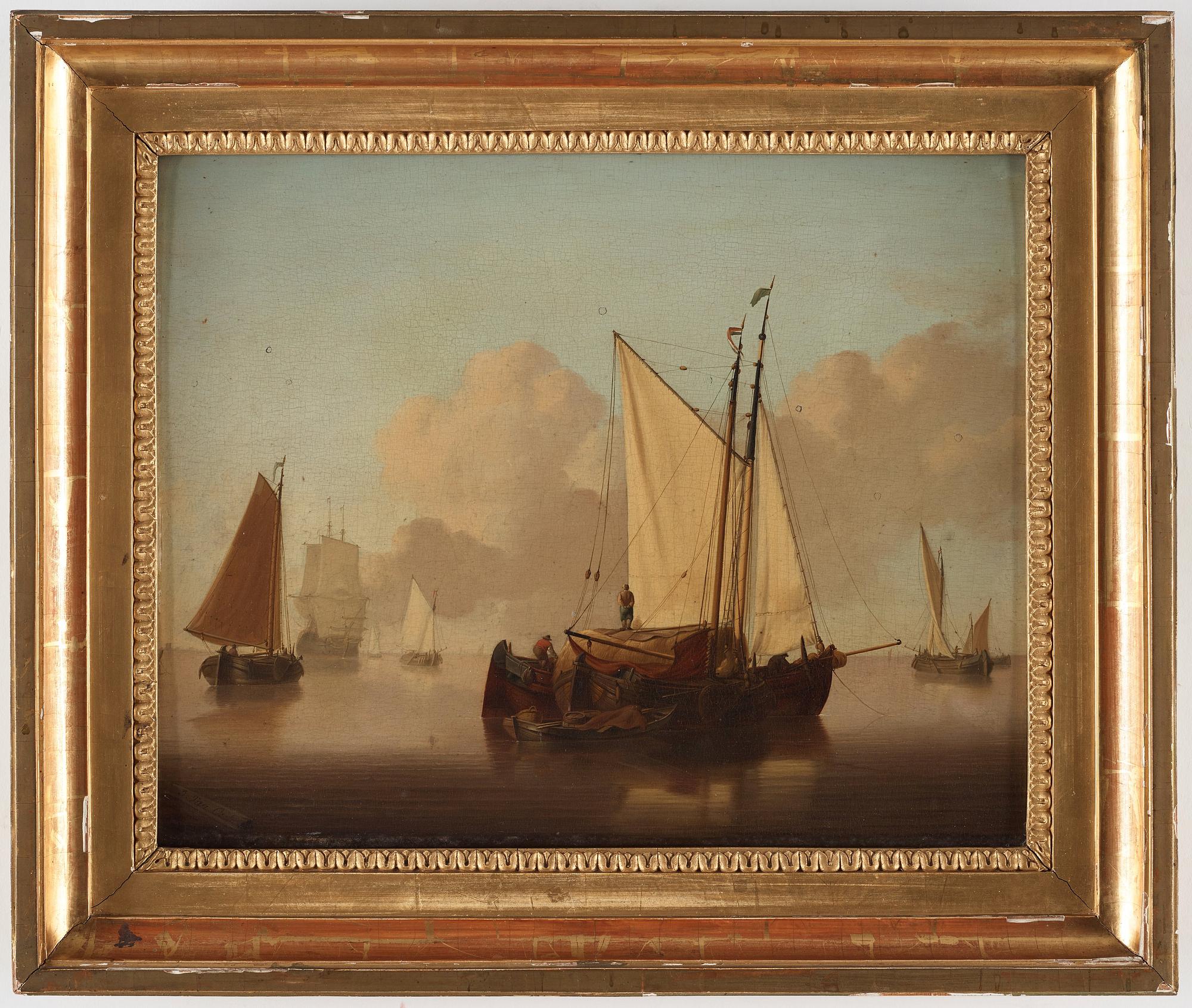 Jan van Os, Dutch ships at sea (2).