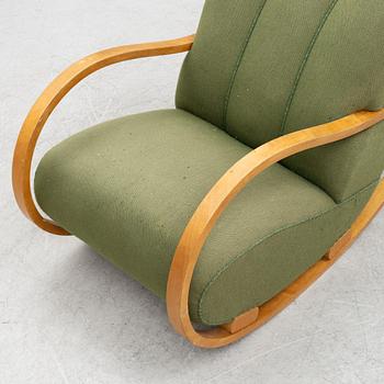 A Swedish Modern rocking chair, 1940s.