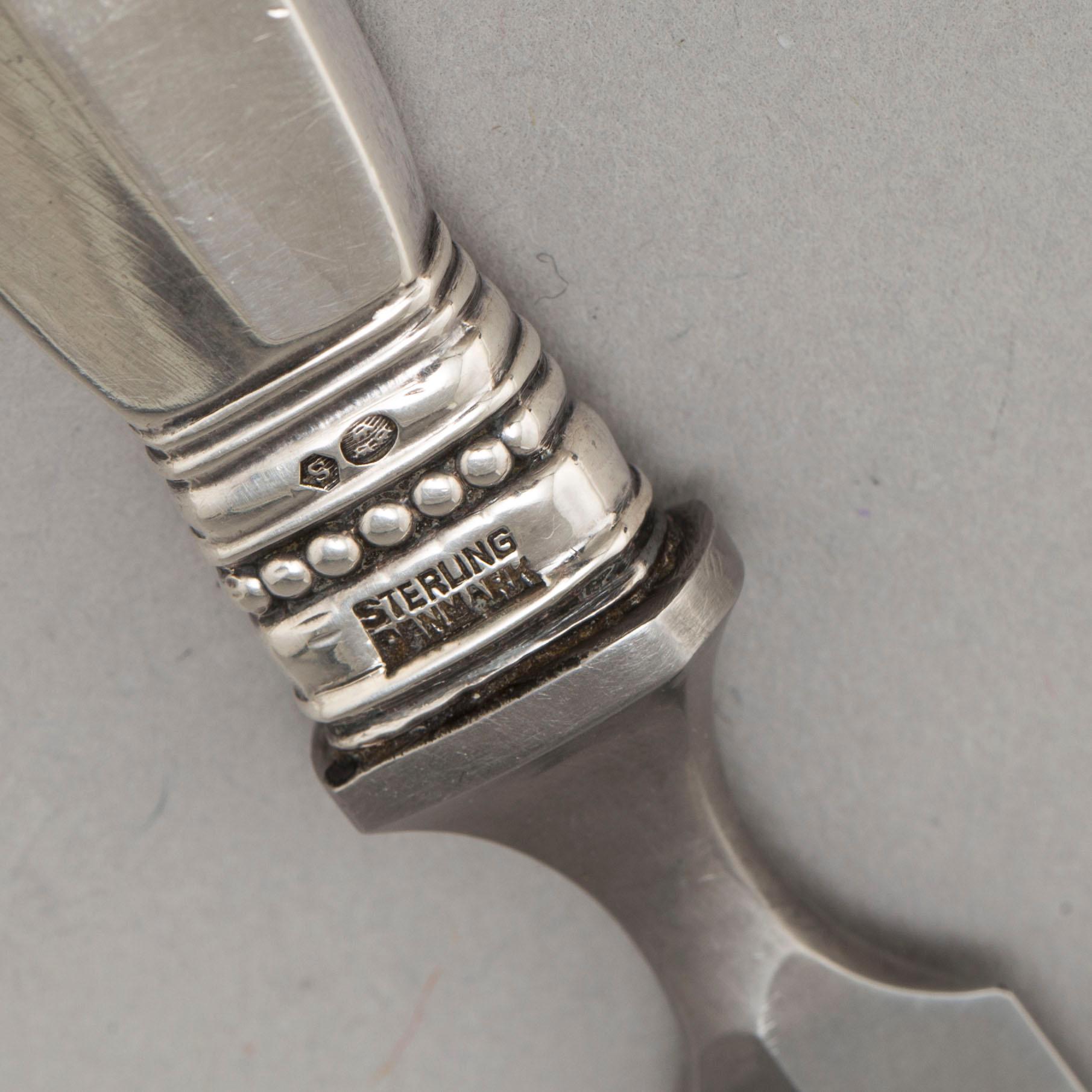 GEORG JENSEN, a sterling silver letter opener, Denmark.