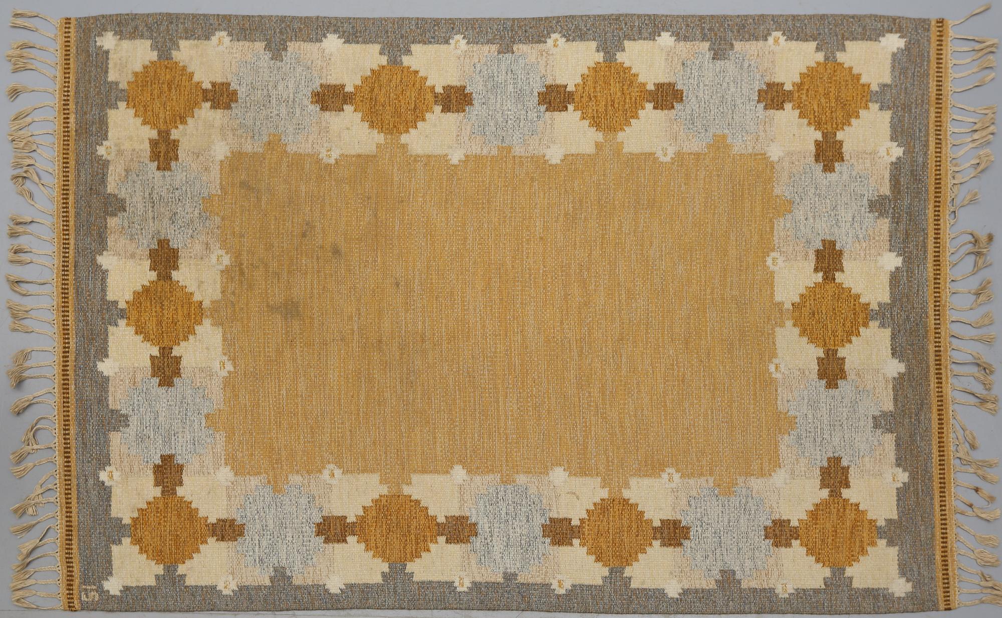 MATTA, rölakan, Ingegerd Silow, 1900-talets andra hälft, 163 x 228 cm.