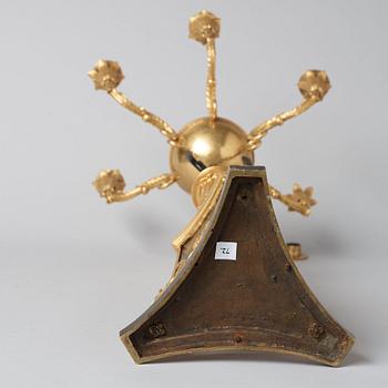 An Empire 19th century six-light candelabra.