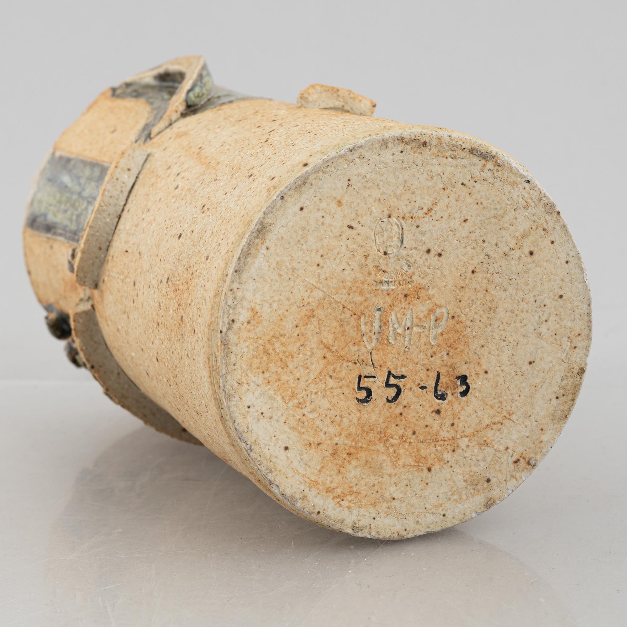 Bing & Grøndahl, a stoneware vase, Denmark.