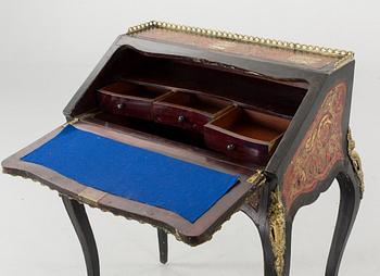 A BOULLE STYLE BUREAU, around 1900.