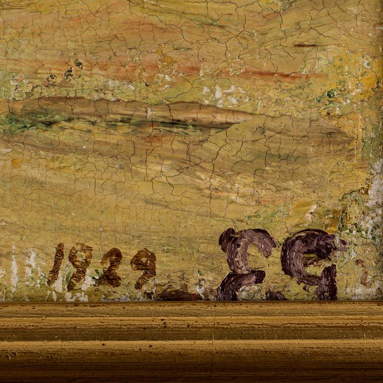 ESTHER GEHLIN, olja på duk, signerad och daterat 1929.