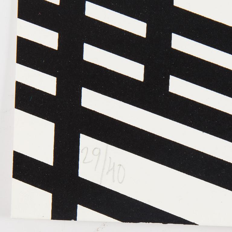 PARTI GRAFIK, 9 delar, mesta dels litografier, b.la C Göran Karlsson, Malcom Morley mm, samtliga signerade.