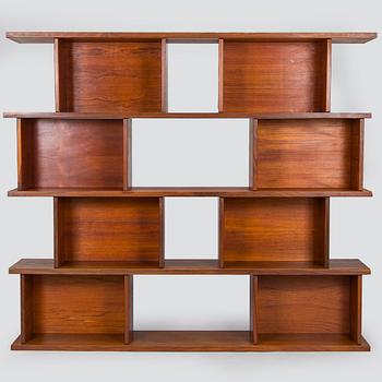 Ilmari Tapiovaara, bokhylla, "Pala", för Asko 1900-talets mitt.