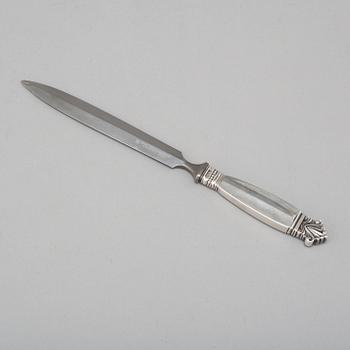 GEORG JENSEN, a sterling silver letter opener, Denmark.