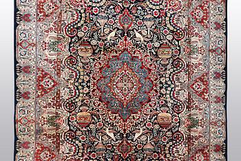 A carpet, Kashmar, ca 395 x 298 cm.