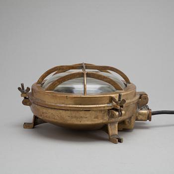 SKEPPSLYKTA, mässing. 1900-talets mitt.
