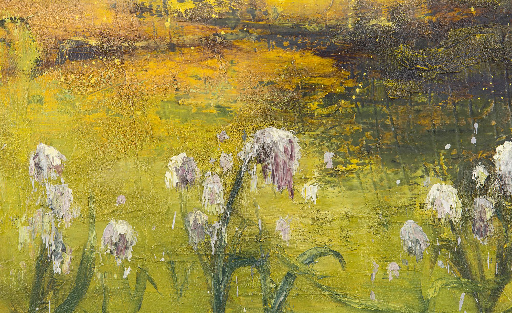 Heli Huotala, "Yellow sky" (Gul himmel).