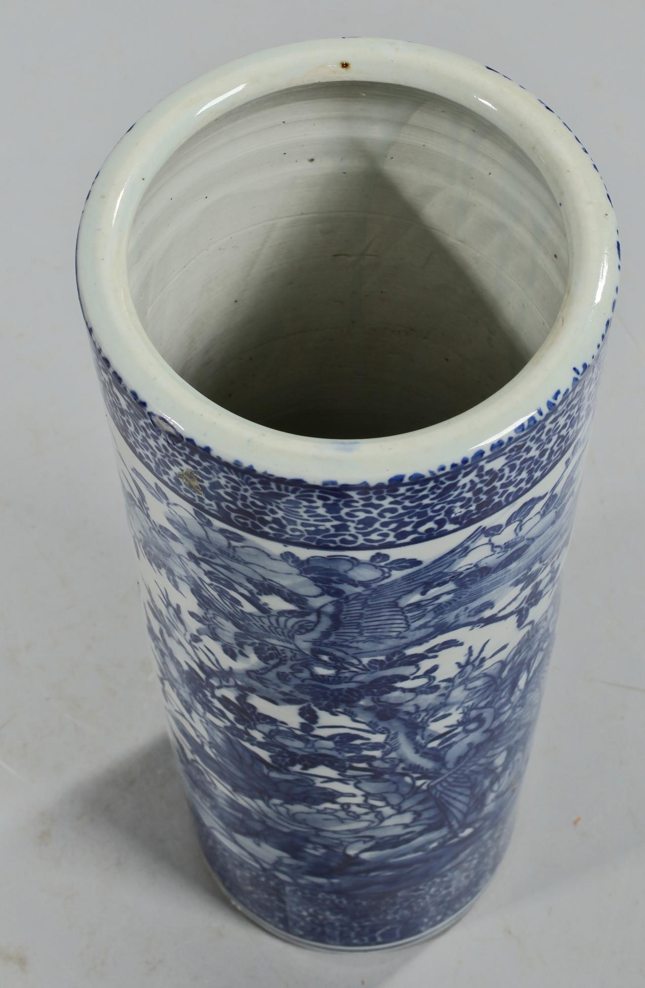 PARAPLYSTÄLL, porslin, Kina, 1900-tal.