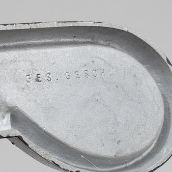 An Austrian metal umbrella stand, 1950's.