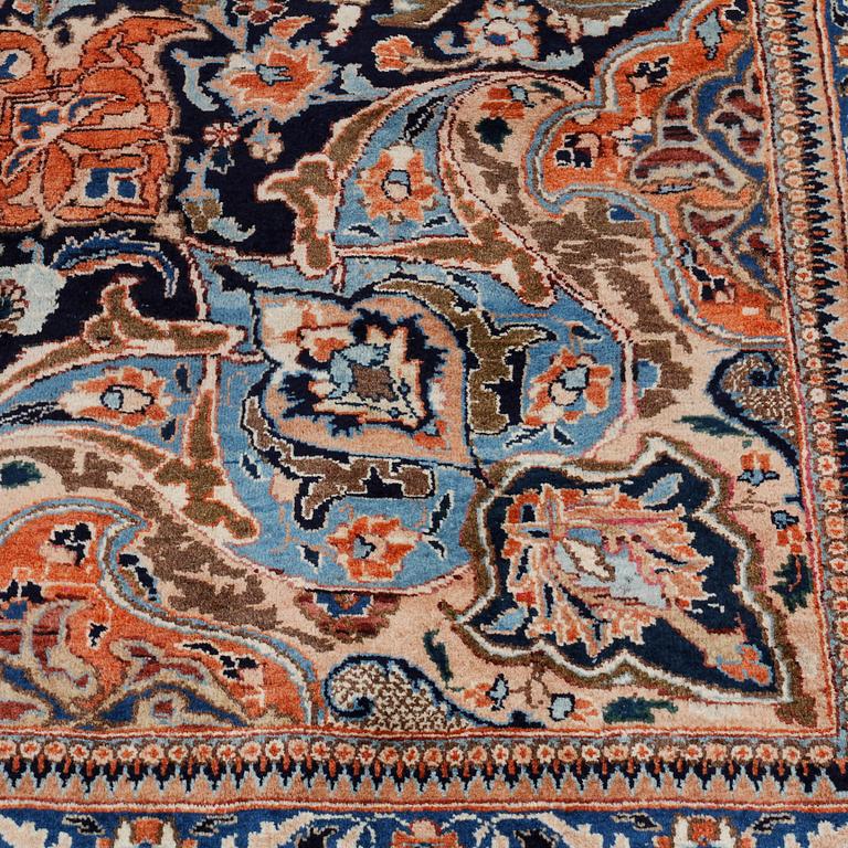 A KASHMAR RUG, 386 x 300 cm.