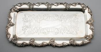 BRICKOR, 2 st, nysilver, 1900-tal.