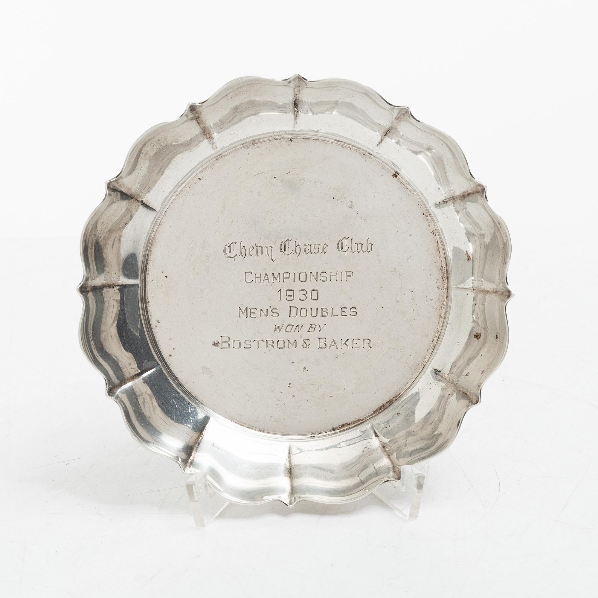 Skål, sterlingsilver, Ayre & Taylor Co, USA.