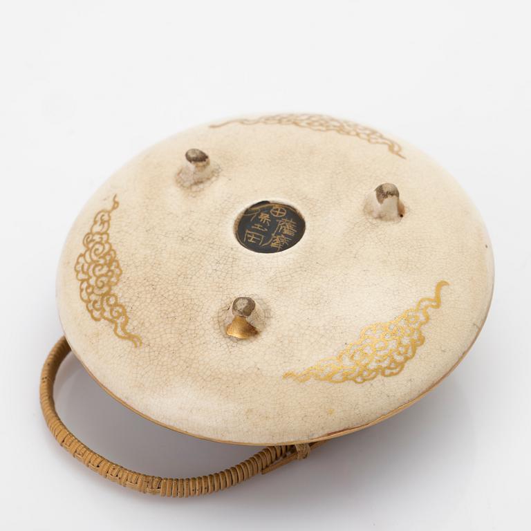 Tekanna, satsuma, Japan, Meiji (1868-1912).