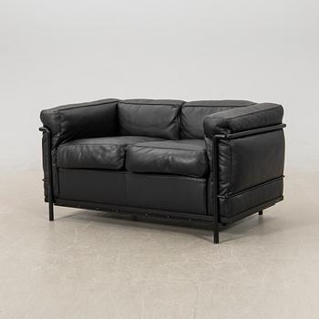 Pierre Jeanneret, Charlotte Perriand & Le Corbusier, soffa, "LC 2", Cassina, Italien.