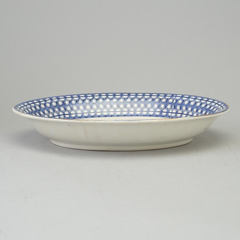 SERVISDELAR, 51 delar, flintgods, "Washington", Rörstrand, 1900-talets början.