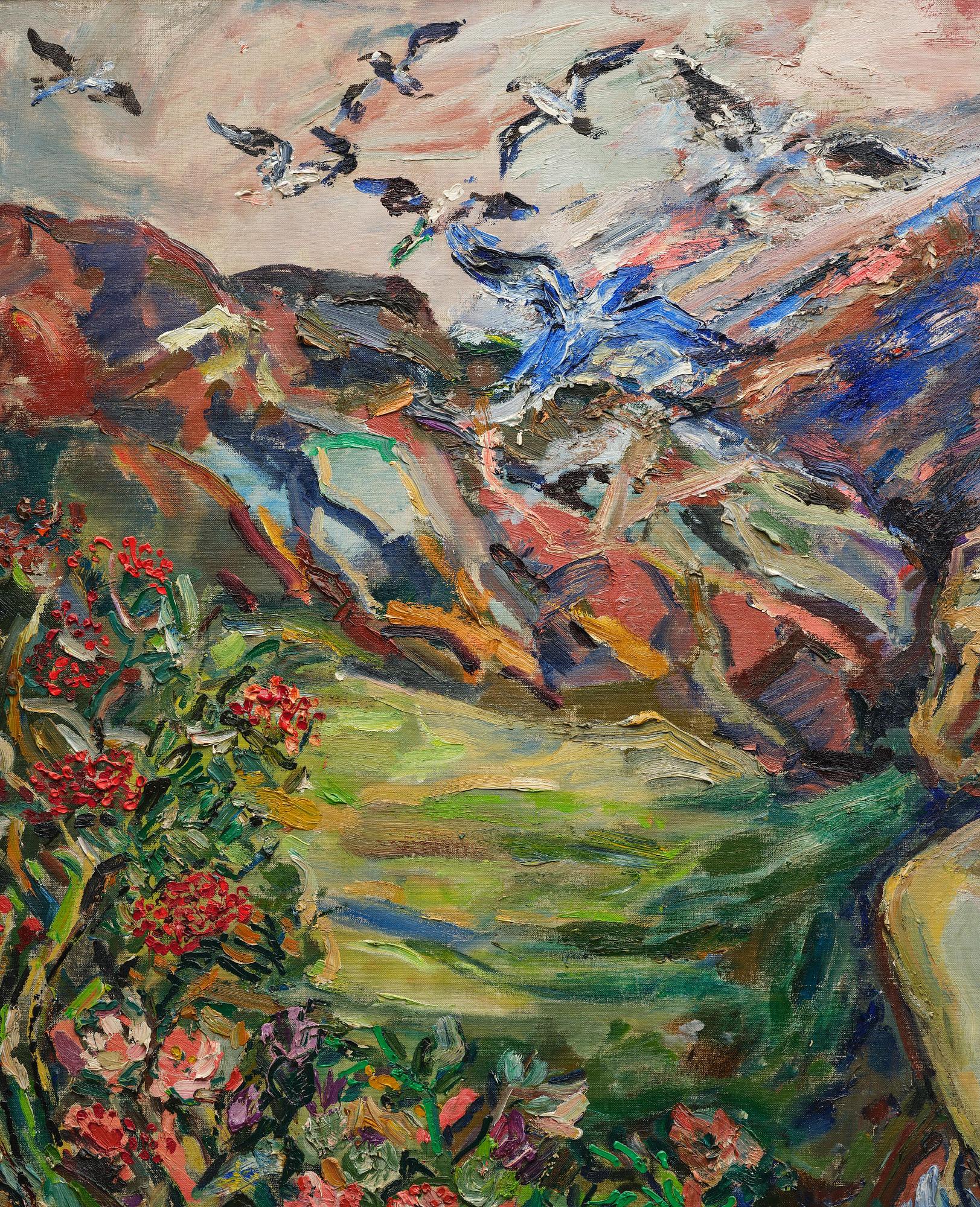 Albin Amelin, Allegorical female figures.