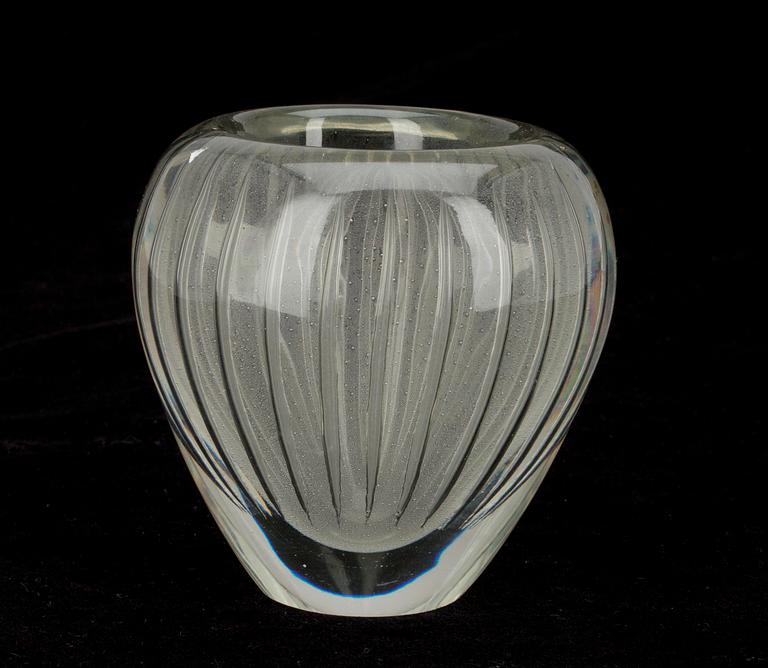 KONSTGLAS, design K.Franck, otydligt signerad Notsjö -52.